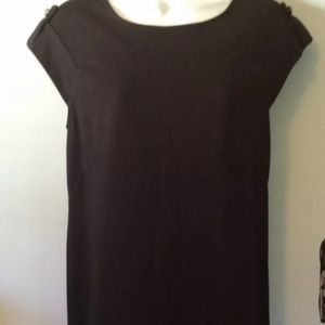 CYNTHIA STEFFE Black Dress Sleeveless Spandex